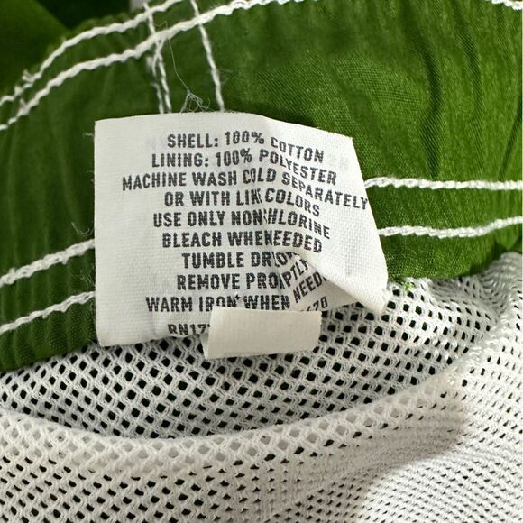 Merona Men’s Green and blue Swimsuit size XXL - Picture 4 of 5